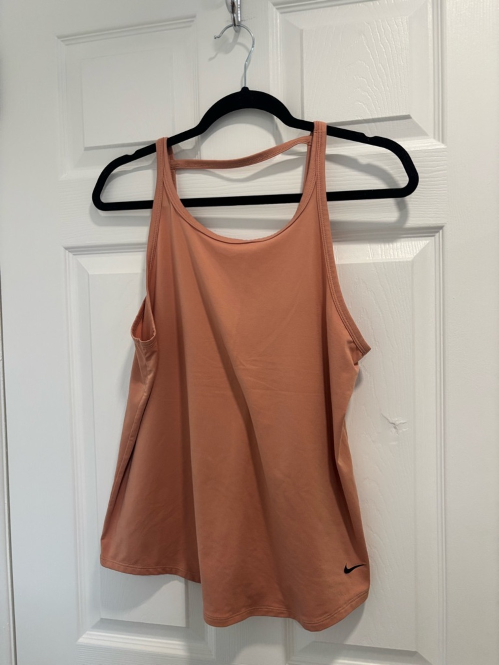 Nike Peachy Coral Tank Top - Women's Athletic Scoop Neck Racerback